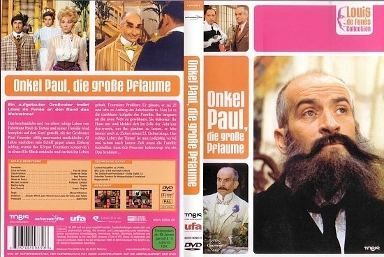 dvd cover Onkel Paul die grosse Pflaume (Louis de Funes Collection) (1969) R2 German