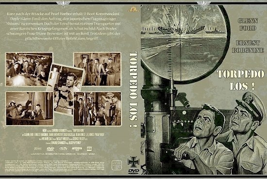 dvd cover Torpedo los! (1958) R2 German