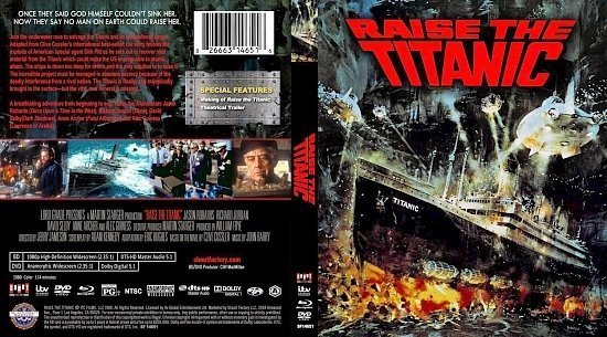 dvd cover Raise The Titanic