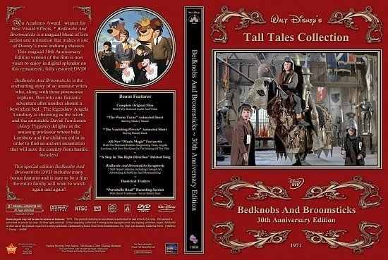 dvd cover Bedknobs
