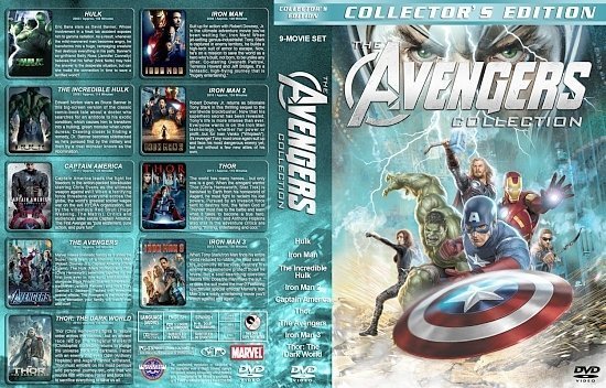 dvd cover Avengers Collection 9