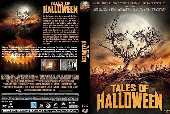 dvd cover Tales of Halloween Custom GERMAN