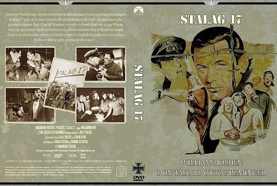 dvd cover Stalag 17 (1953) R2 German