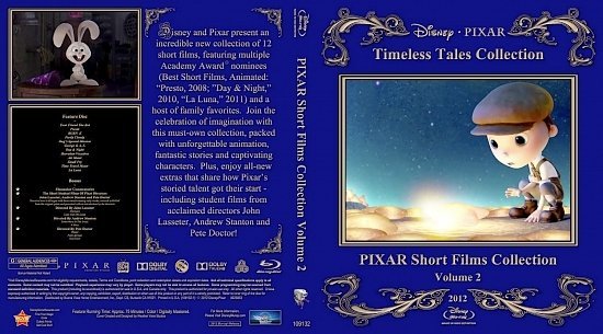 dvd cover Pixar Shorts 2 V2