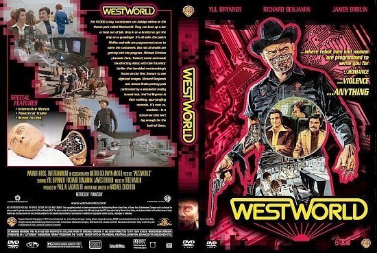 dvd cover Westworld