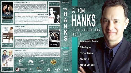 dvd cover Tom Hanks Collection Set 3
