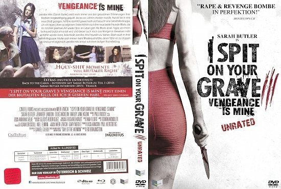 dvd cover I spit on your Grave 3 R2 GERMAN