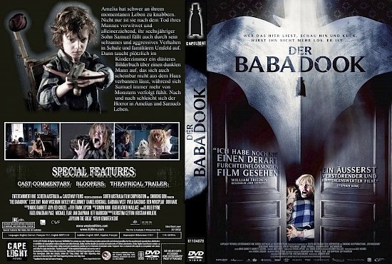 dvd cover Der Babadook Custom GERMAN