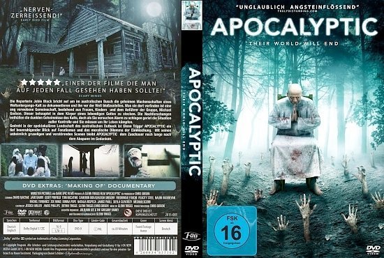 dvd cover Apocalyptic: Their World will end R2 GERMAN