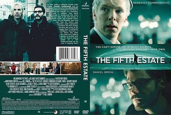 dvd cover The Fifth Estate
