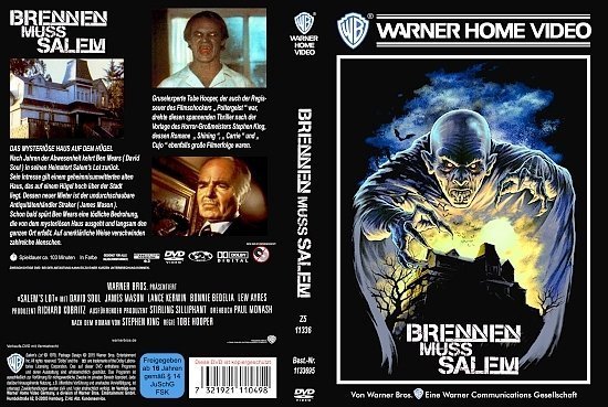 dvd cover Brennen muÃŸ Salem (1979) R2 German
