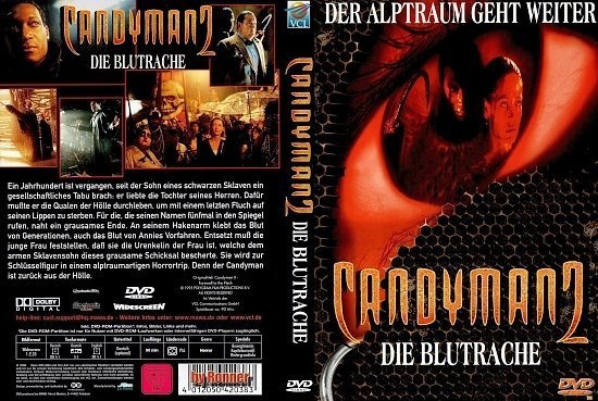 dvd cover Candyman 2 - Die Blutrache (1995) R2 GERMAN