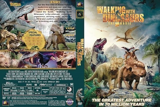 dvd cover Walking With Dinosaurs