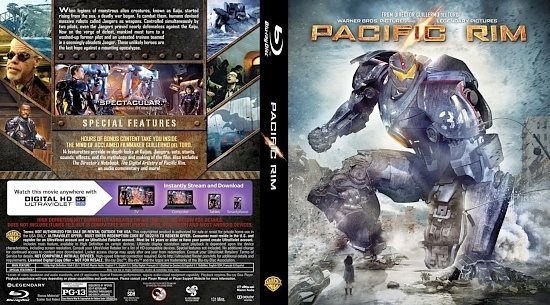 dvd cover Pacific Rim Bluray 1