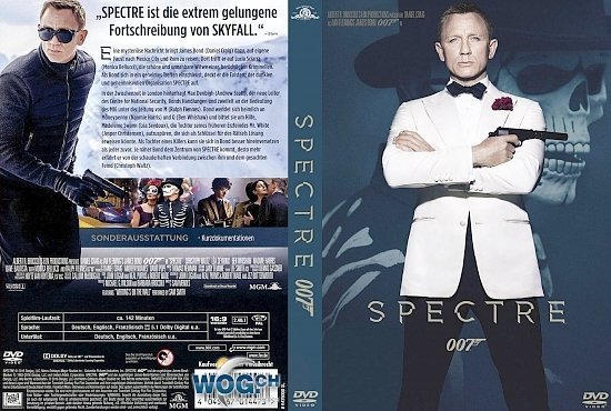 dvd cover Spectre R2 GERMAN