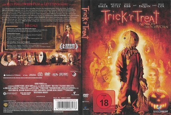 dvd cover Trick R Treat: Die Nacht der Schrecken (2007) R2 GERMAN