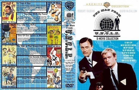 dvd cover The Man From U.N.C.L.E.