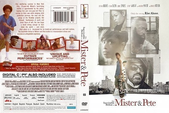 dvd cover The Inevitable Defeat Of Mister Pete
