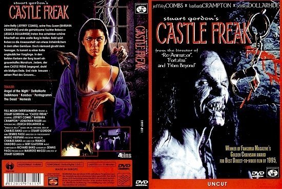 dvd cover Castle Freak (1995) R2 German