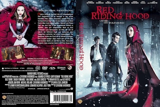 dvd cover Red Riding Hood: Unter dem Wolfsmond (2011) R2 GERMAN