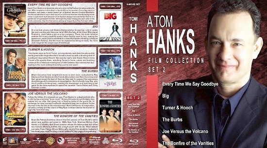 dvd cover Tom Hanks Collection Set 2