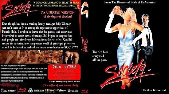 dvd cover Society