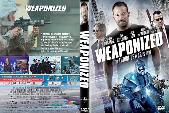 dvd cover Weaponized (2016) R1
