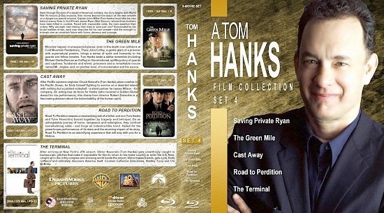 dvd cover Tom Hanks Collection Set 4