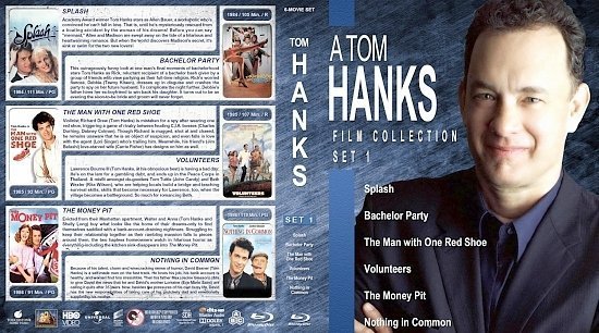 dvd cover Tom Hanks Collection Set 1