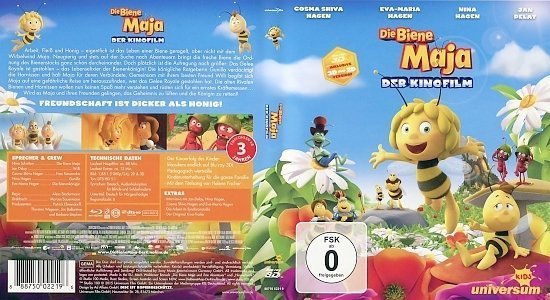 dvd cover Die Biene Maja - Der Kinofilm Blu-Ray German