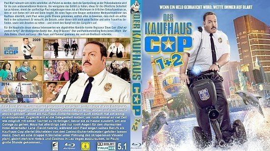 dvd cover Der Kaufhaus Cop 1+2 Blu-Ray German Custom