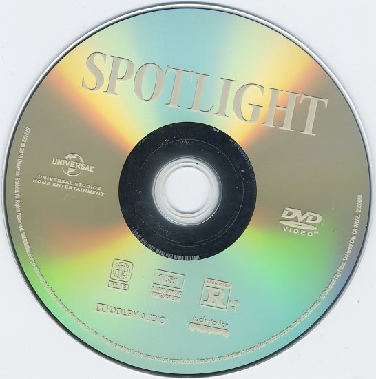 dvd cover Spotlight Blu-Ray