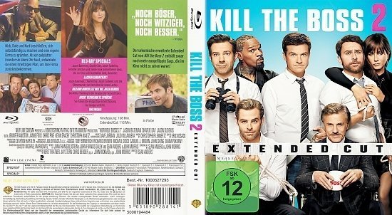 dvd cover Kill the Boss 2 Blu-Ray German