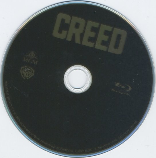 dvd cover Creed R1 Blu-Ray