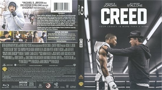 dvd cover Creed R1 Blu-Ray