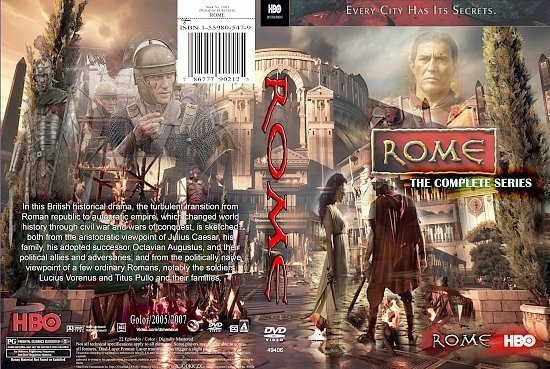 dvd cover Rome Series (2009) R0