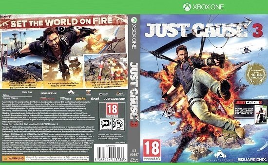 Just Cause 3  XBOX ONE PAL German 