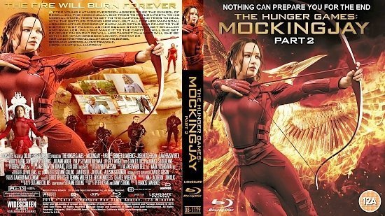 dvd cover The Hunger Games - Mockingjay - Part 2 R1 Blu-Ray Custom