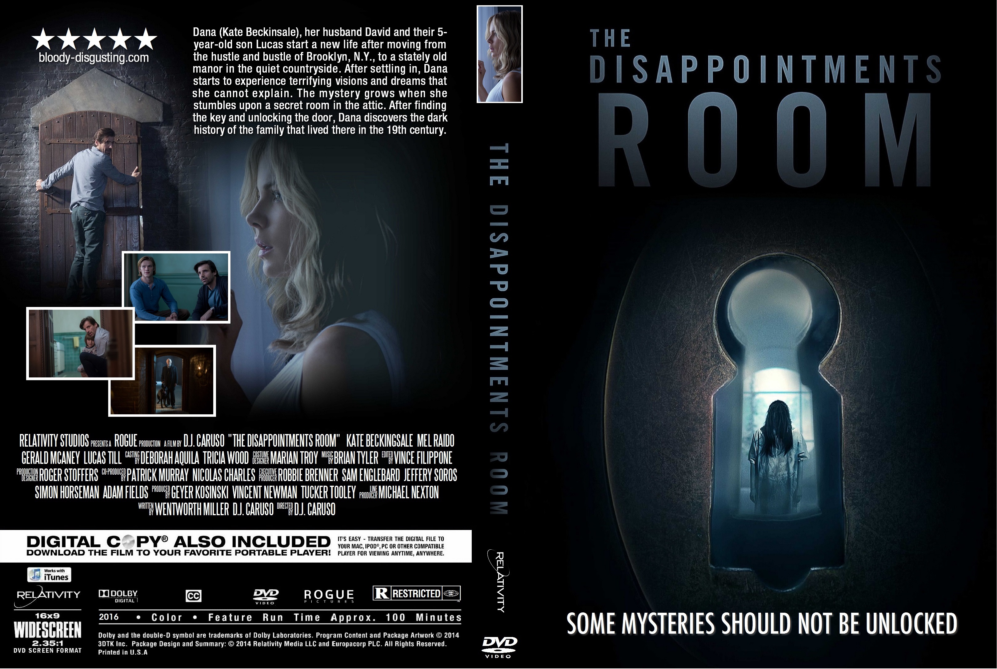 The Disappointments Room 2016 R0 Custom Dvd Cover Dvd