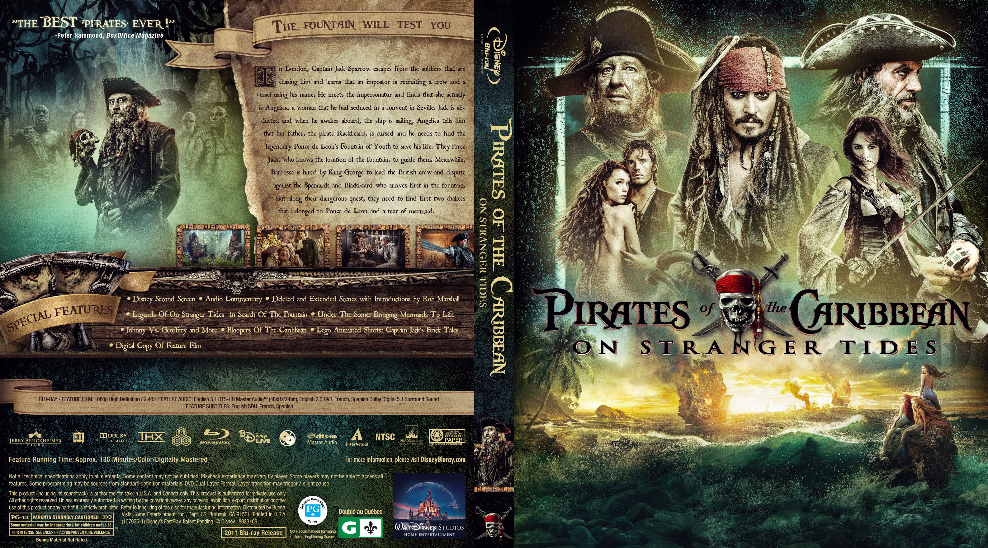 On The Pirates Cover On The Back
