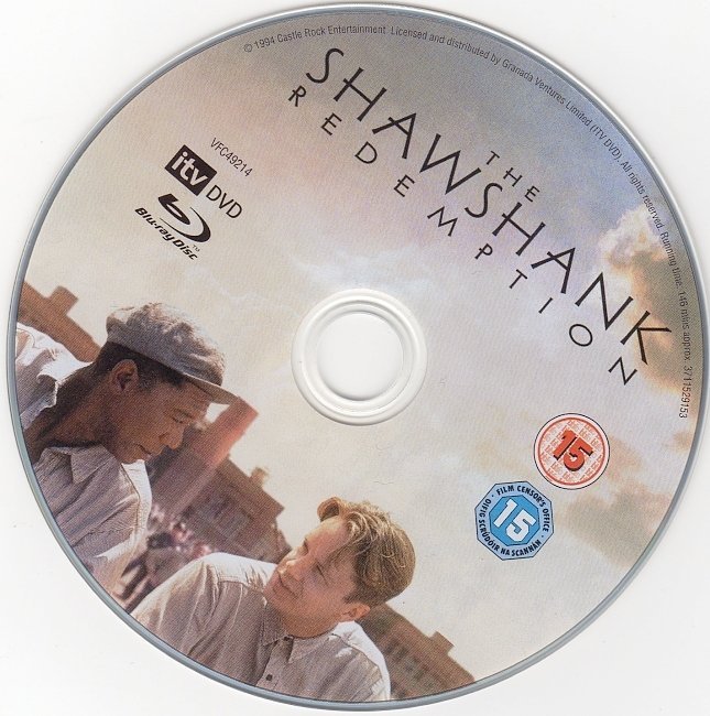 dvd cover The Shawshank Redemption (1994) R2