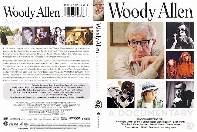 dvd cover Woody Allen A Documentary