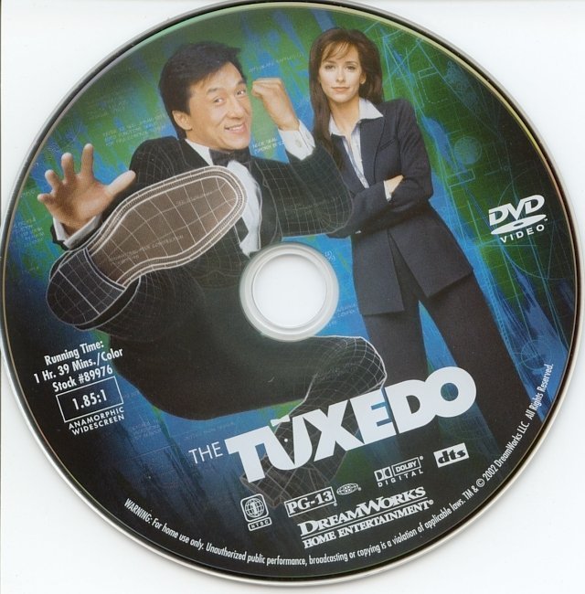 dvd cover The Tuxedo (2002) WS R1