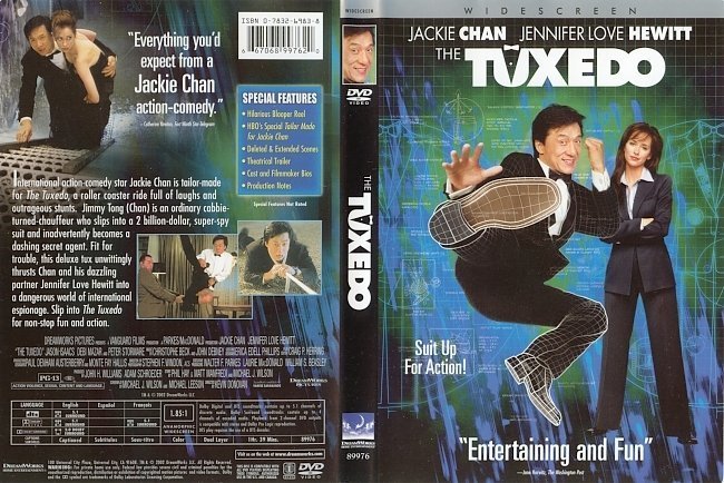 dvd cover The Tuxedo (2002) WS R1
