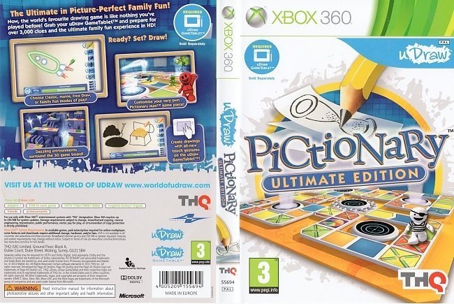 uDraw Pictionary: Ultimate Edition (2011) PAL 