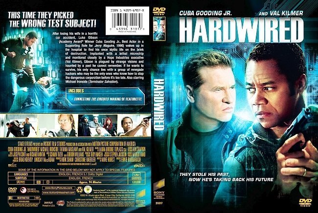 dvd cover Hardwired (2009) R1