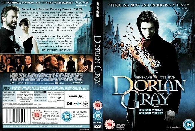 dvd cover Dorian Gray (2009) R2