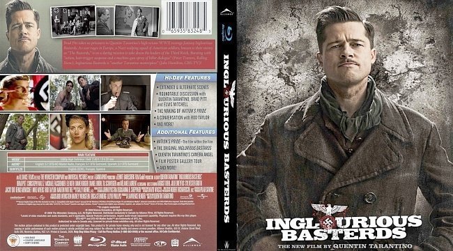 dvd cover Inglourious Basterds
