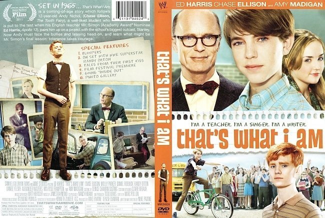 dvd cover That's What I Am (2011) R1