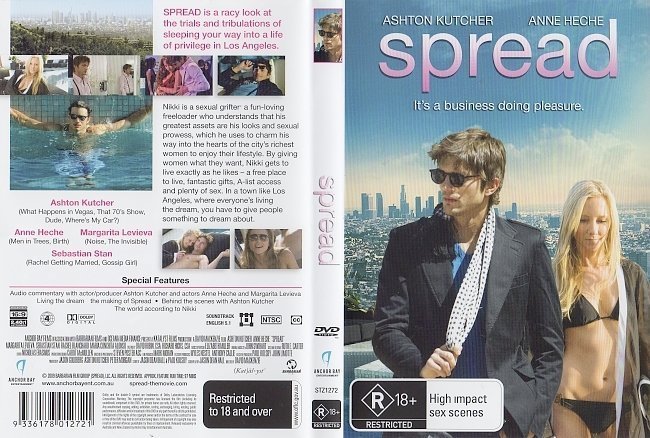dvd cover Spread (2009) WS R4
